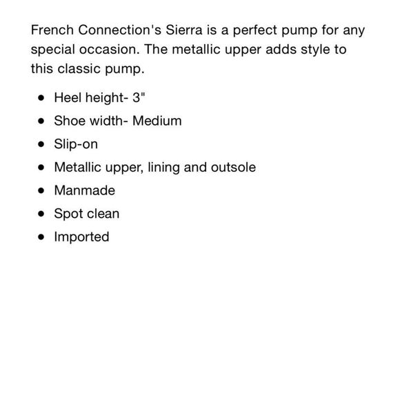 French Connection Sierra Pump - Picture 10 of 10